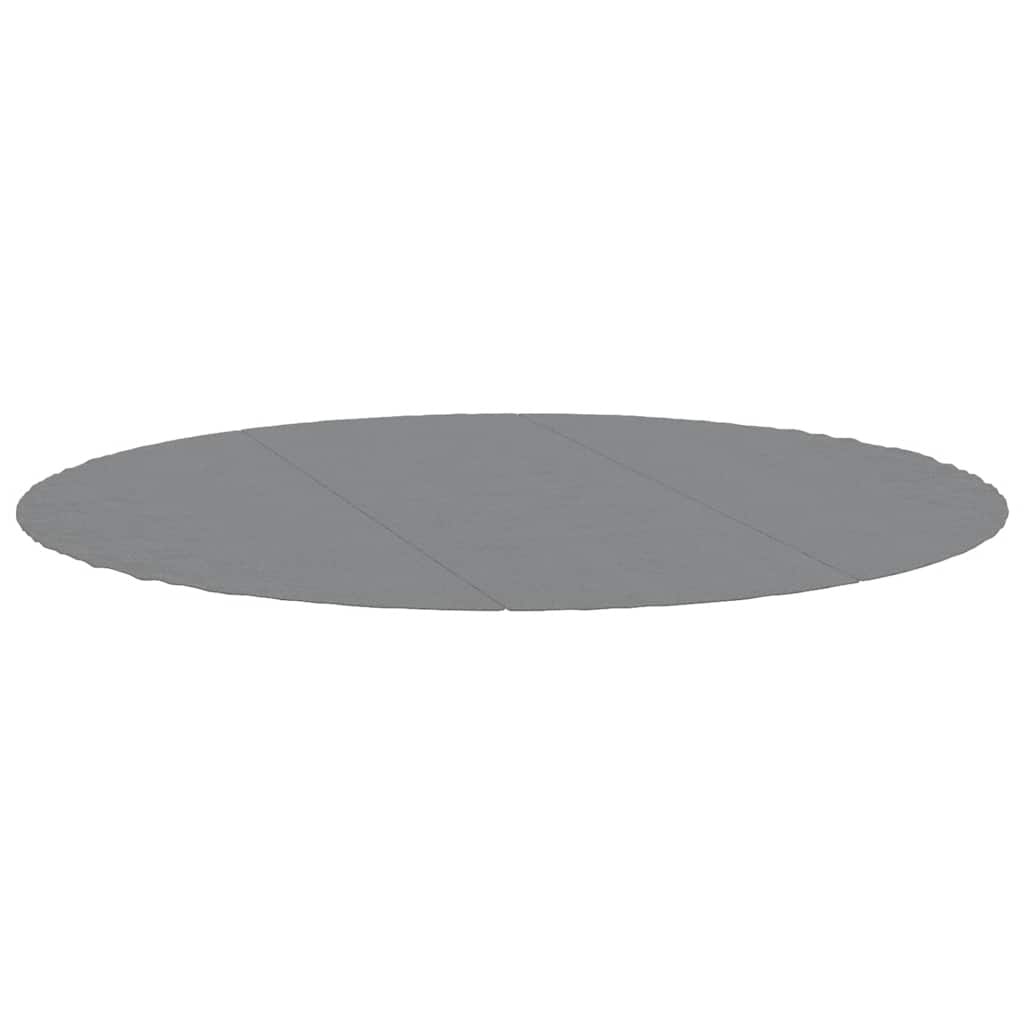 Zwembadgrondzeil Polyester Geotextiel Lichtgrijs Ø396 cm - 32% Korting!