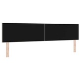 vidaXL Hoofdbord Crème 200 cm Katoen Stof
