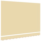 vidaXL Vervangend zonneschermdoek voor 2,5x2 m Crèmekleurig Polyester