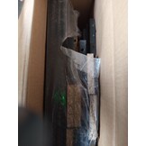 vidaXL Eettafel 140x74,5x76 cm spaanplaat zwart