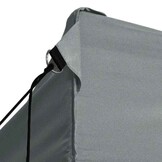 vidaXL Vouwtent pop-up met 4 zijwanden 3x4,5 m antraciet