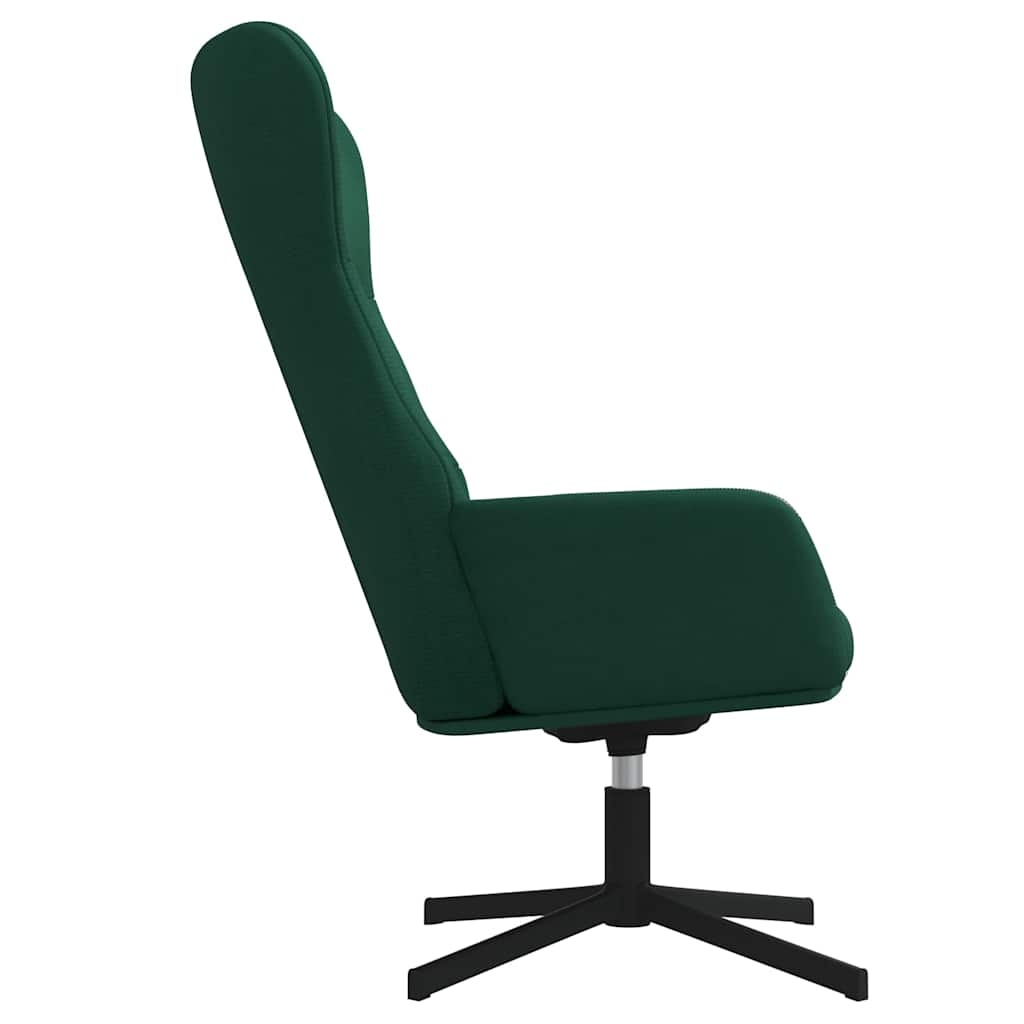 Donkergroene Fluwelen Relaxstoel - 34% Korting!