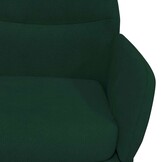 Donkergroene Fluwelen Relaxstoel - 34% Korting!