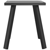 VidaXL Tuintafel Staal Antraciet 34x34x38 cm - 51% Korting