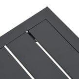 VidaXL Tuintafel Staal Antraciet 34x34x38 cm - 51% Korting