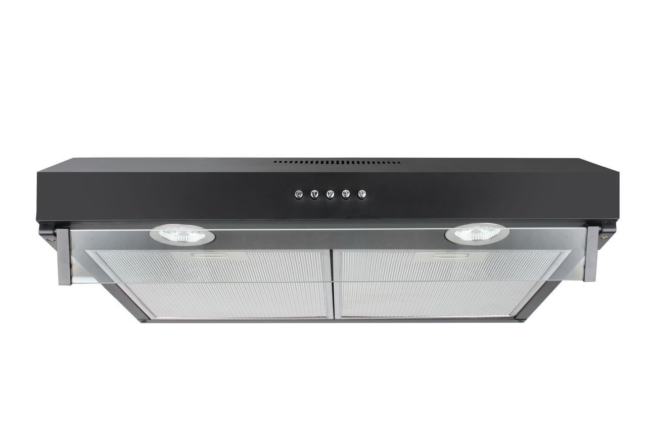Afzuigkap Onderbouw Zwart 280 m³/u - 20% Korting