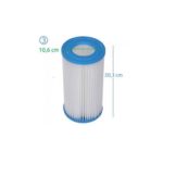 Jilong-Avenli zwembad filters - set van 4 stuks - type 3 pomp - tot 5678 liter per uur