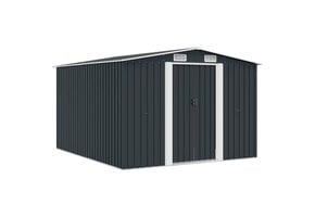VidaXL Metalen Tuinschuur Antraciet (257x298x178cm) - 60% Korting