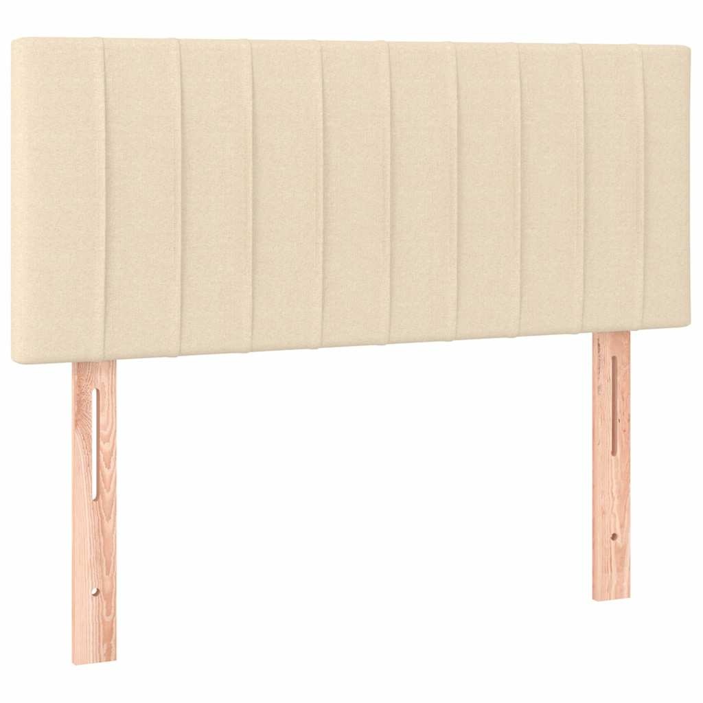 Hoofdbord Crèmekleurig Stof 80x5x78/88 cm - 74% Korting
