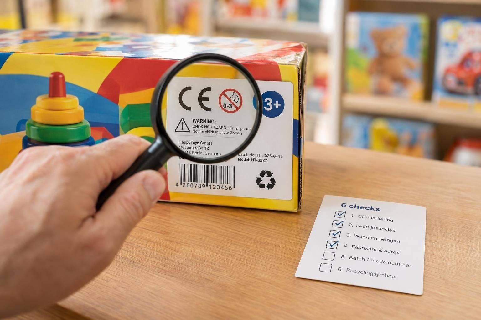 CE-markering op speelgoed: 6 checks