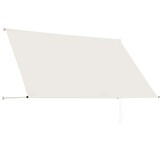 vidaXL Luifel uittrekbaar 250x150 cm crème