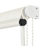 vidaXL Luifel uittrekbaar 250x150 cm crème