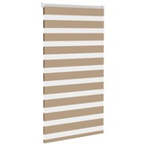 vidaXL Zebra Blind 70x150 cm stofbreedte 65,9 cm polyester zandbruin