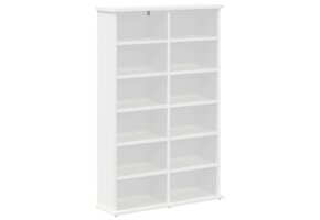 CD Kast Wit 60x17x92 cm - 34% Korting