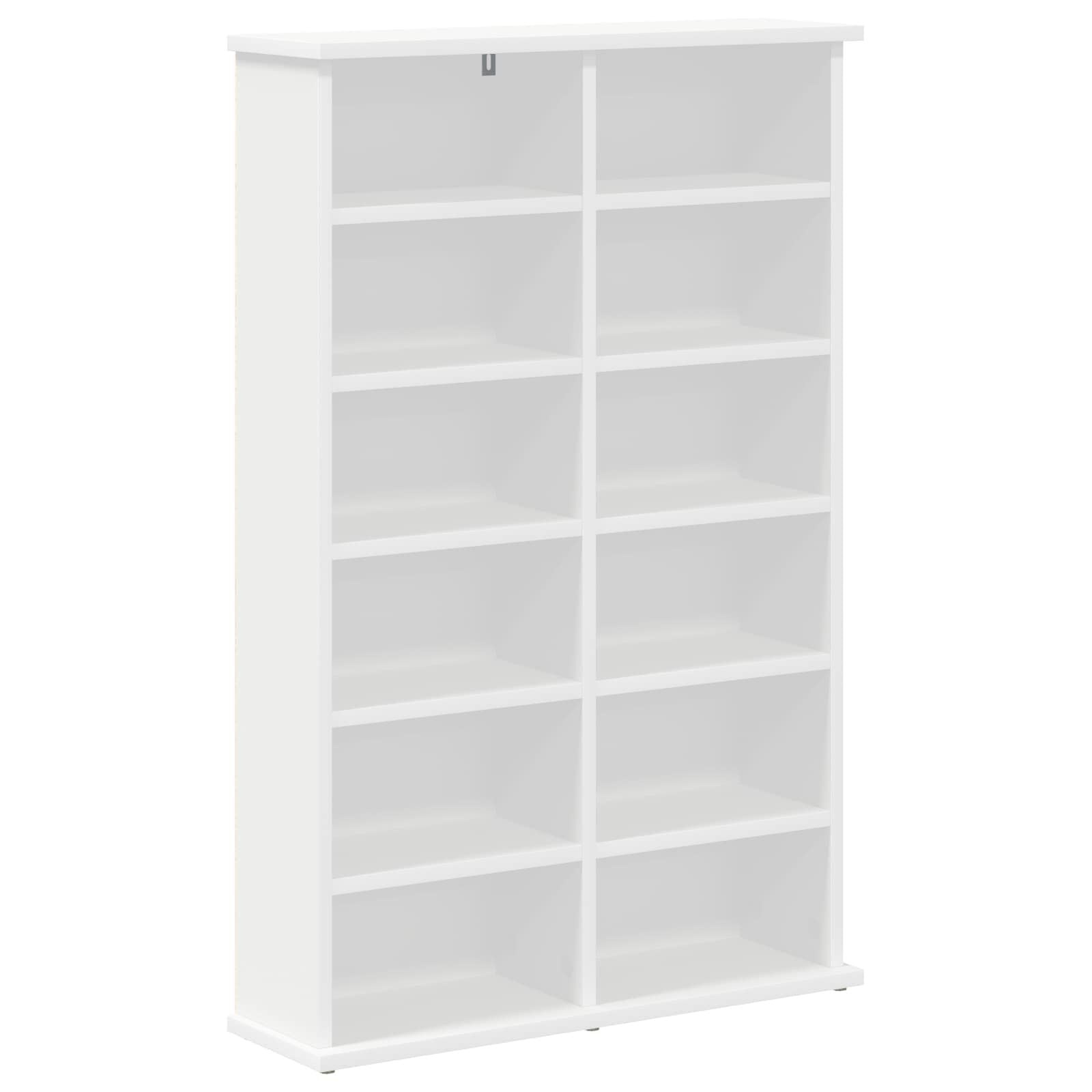 CD Kast Wit 60x17x92 cm - 34% Korting