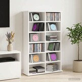 CD Kast Wit 60x17x92 cm - 34% Korting