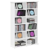 CD Kast Wit 60x17x92 cm - 34% Korting