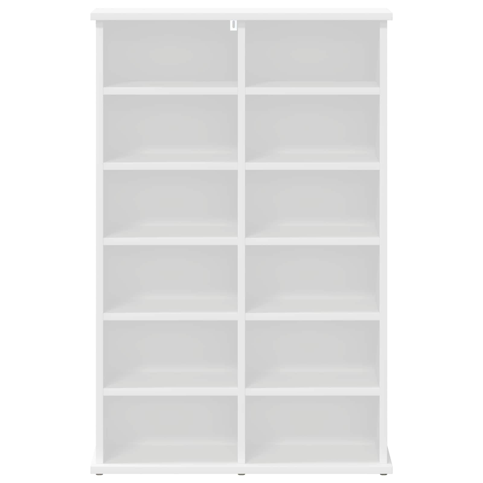 CD Kast Wit 60x17x92 cm - 34% Korting