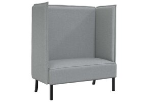 Hoge Rug Bank Lichtgrijs (35% Korting)