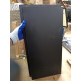 vidaXL Vuurkom Zwart 60 x 60 x 30 cm weervast staal