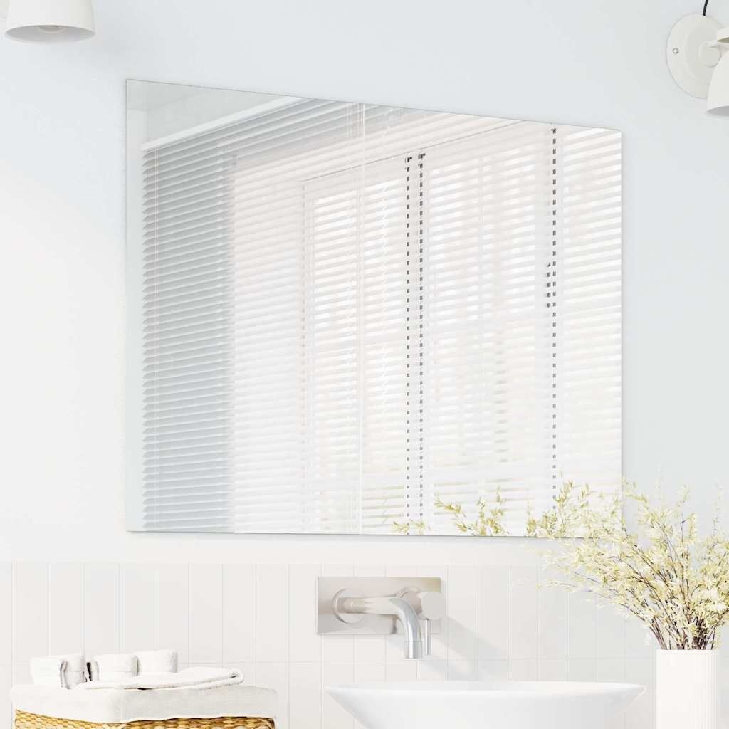 vidaXL Wandspiegel 80 x 60 cm gehard glas
