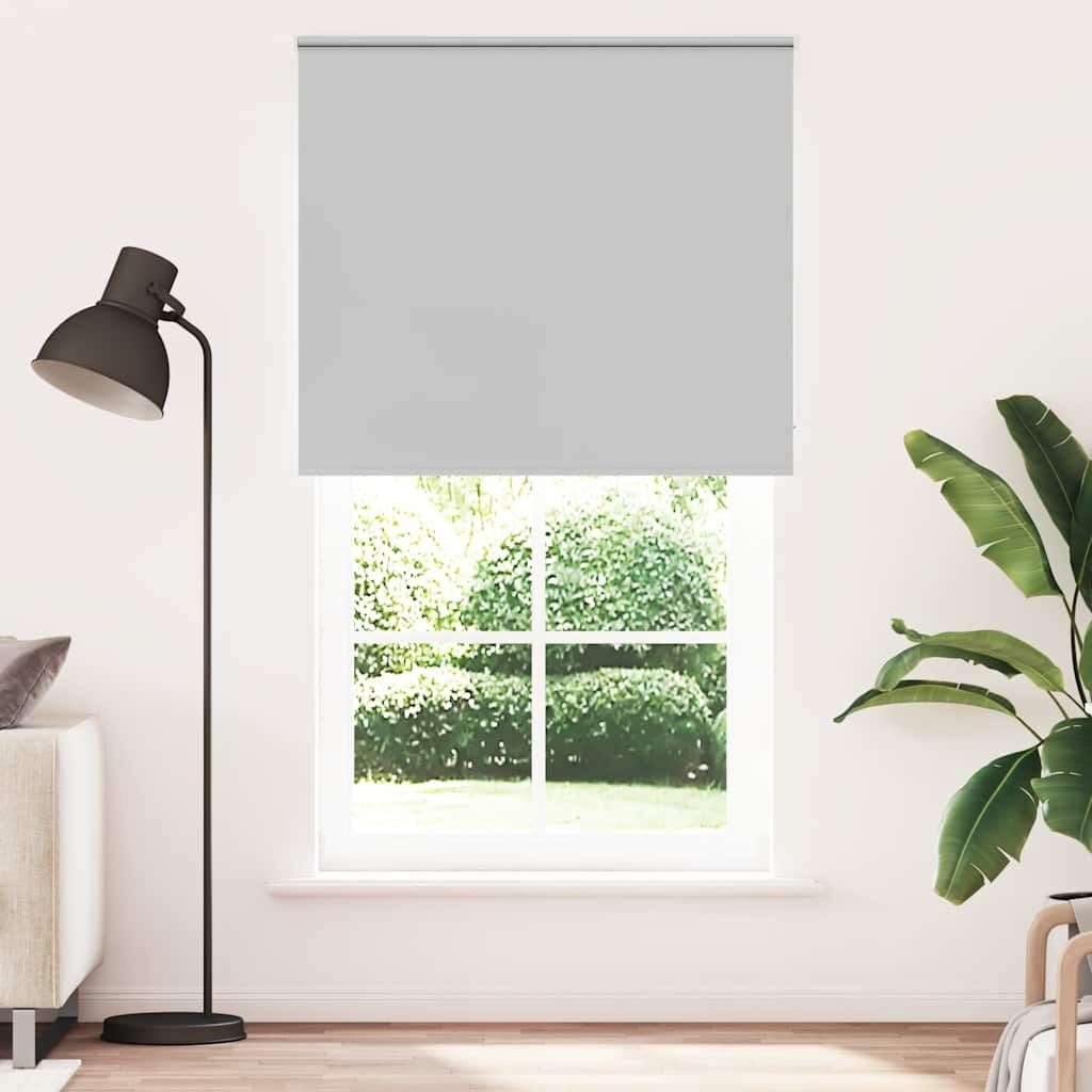 vidaXL Rolgordijn verduisterend 130x210 cm stofbreedte 126,6 cm