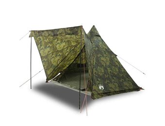 vidaXL Tipitent 6-persoons camouflage waterdicht