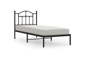 vidaXL Bedframe Metaal Zwart 90x190 cm - 34% Korting