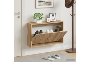 Wandgemonteerde Schoenkast ARNHEM 71x43x17cm met 34% Korting
