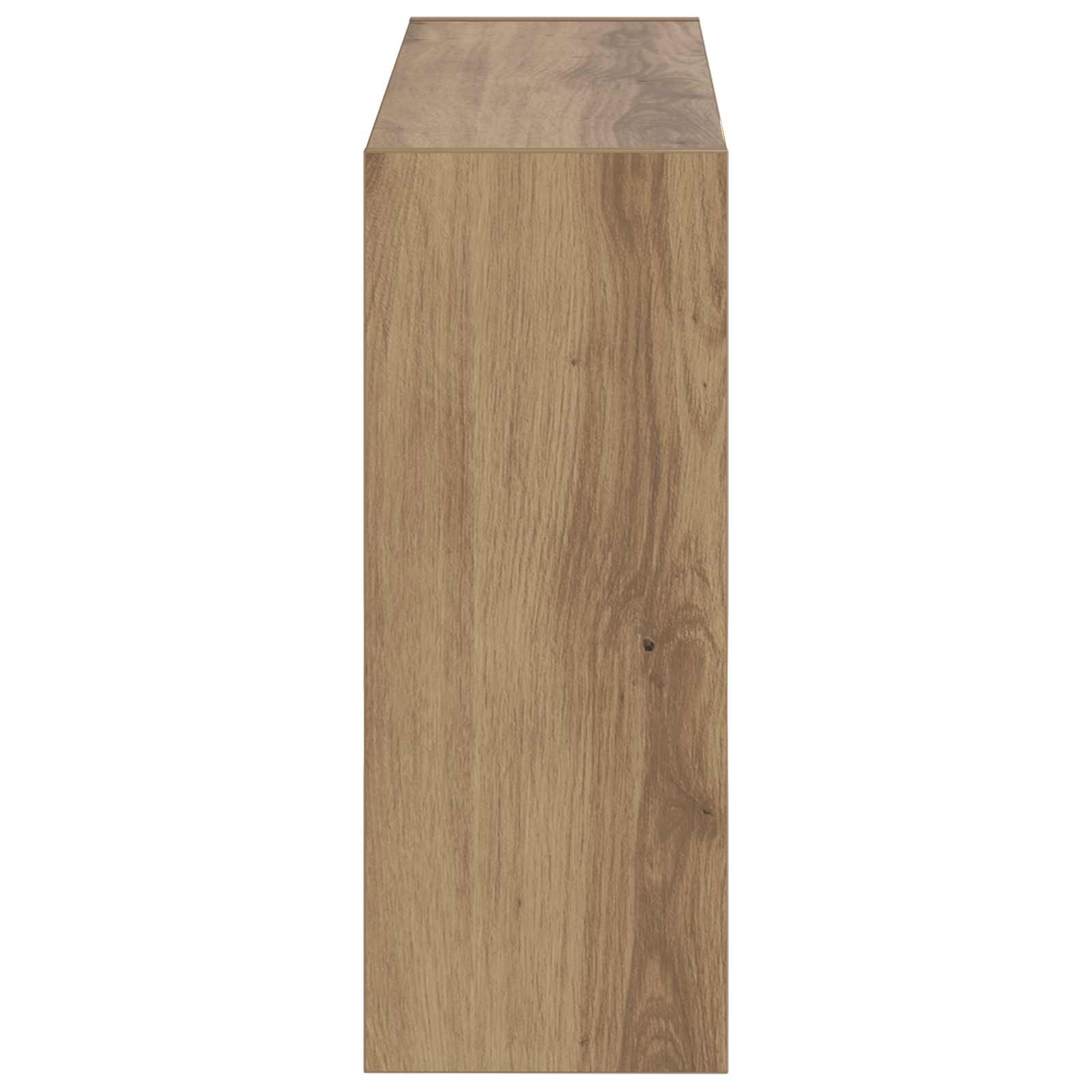 vidaXL Wandgemonteerde Schoenkast ARNHEM 71 x 17 x 43 cm Bewerkt hout
