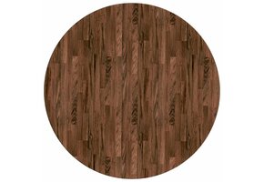 Tafelblad Massief Eikenhout Lichtbruin Ø 60 cm - 53% Korting