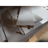 vidaXL Nachtkastjes 2 st met 2 lades 40x36x50 cm wit