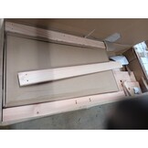 vidaXL Buitendouche 206 cm Massief Douglas hout en roestvrij staal