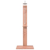 vidaXL Buitendouche 206 cm Massief Douglas hout en roestvrij staal