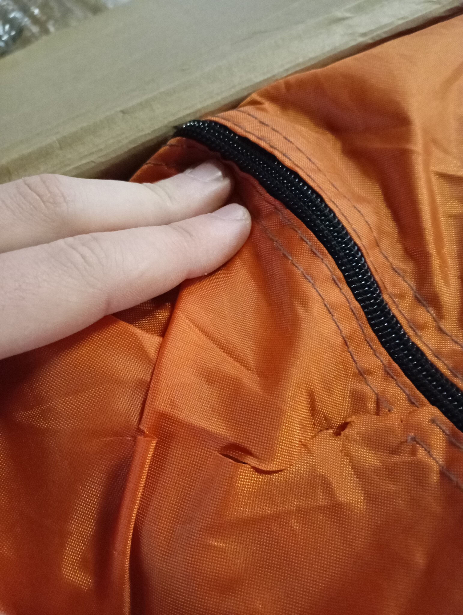 vidaXL Tipitent voor gezin 10-persoons waterdicht grijs en oranje