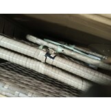 vidaXL Tuinschommelstoel met kussens poly rattan beige
