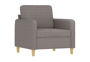 VidaXL Fauteuil Taupe Stof 60 cm - 34% Korting