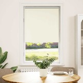 vidaXL Rolgordijn verduisterend 65x130 cm stofbreedte 60,7cm polyester