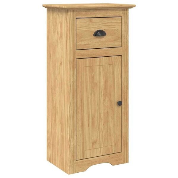 vidaXL Badkamer Kast BODO Honingbruin 44 x 30 x 90 cm Bewerkt hout