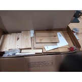 vidaXL Badkamer Kast BODO Honingbruin 44 x 30 x 90 cm Bewerkt hout