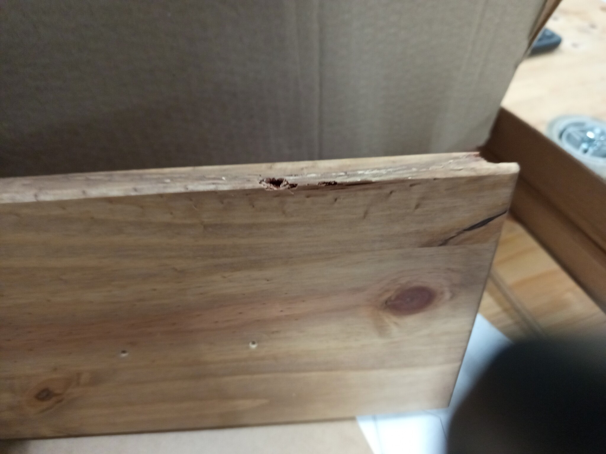 vidaXL Badkamer Kast BODO Honingbruin 44 x 30 x 90 cm Bewerkt hout