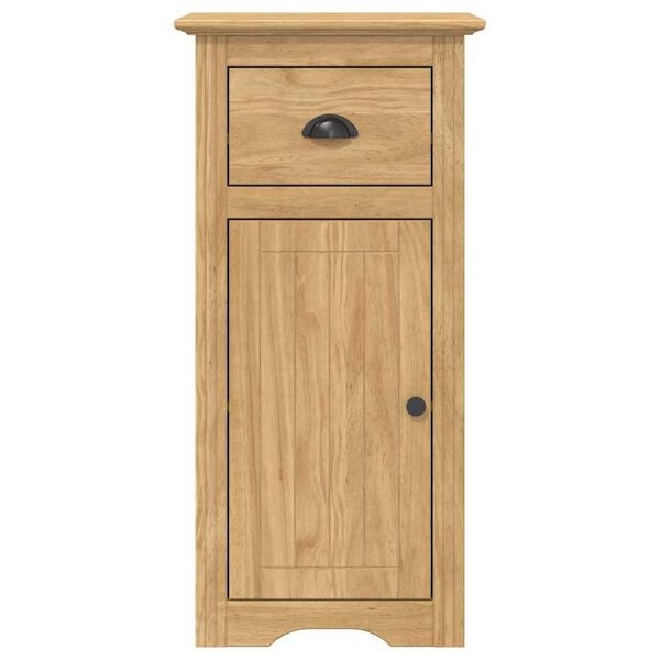 vidaXL Badkamer Kast BODO Honingbruin 44 x 30 x 90 cm Bewerkt hout