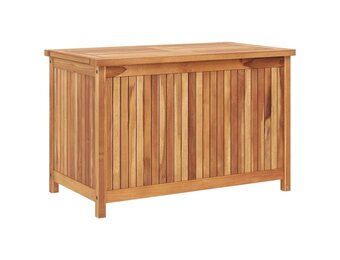 vidaXL Opbergbox 90x50x58 cm massief teakhout