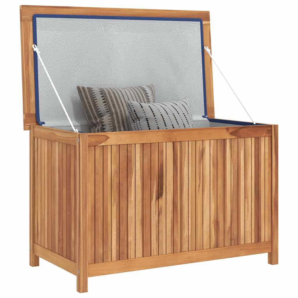 vidaXL Opbergbox 90x50x58 cm massief teakhout