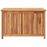 vidaXL Opbergbox 90x50x58 cm massief teakhout