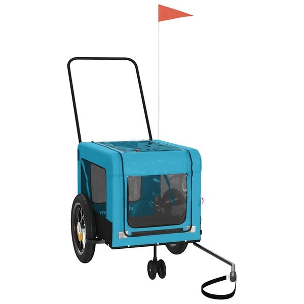 Hondenfietskar Blauw/Zwart - 34% Korting