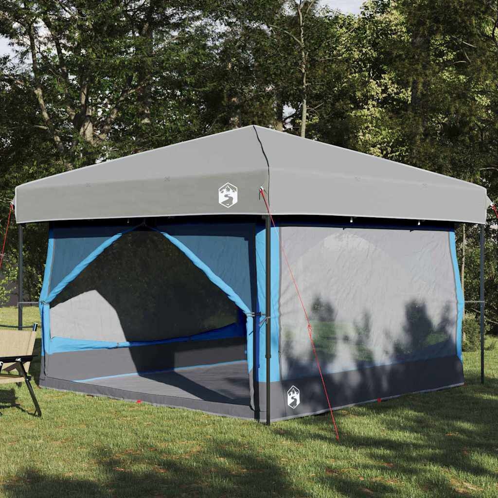 Binnentent voor 7 Personen - Blauw/Grijs (34% Korting)