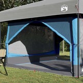 Binnentent voor 7 Personen - Blauw/Grijs (34% Korting)