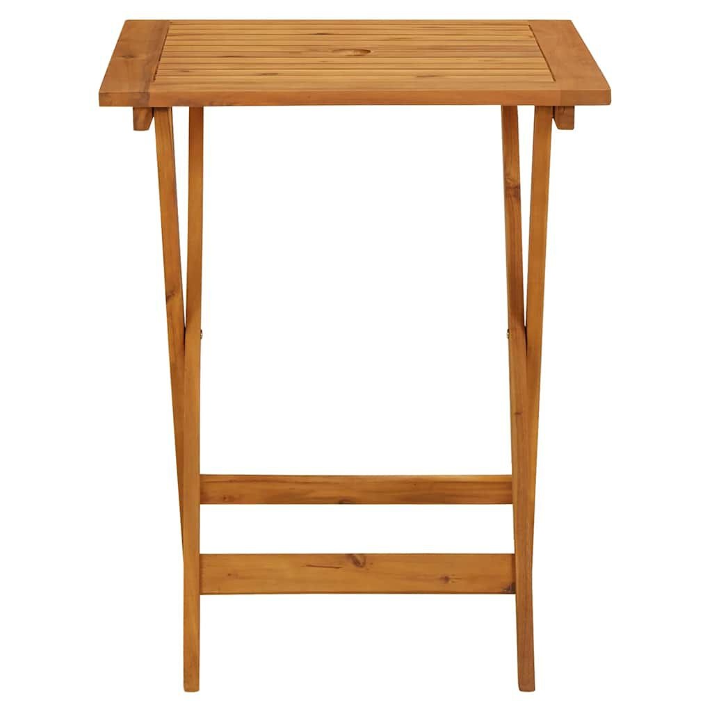 Inklapbare Tuintafel Acaciahout 60x60 cm - 34% Korting