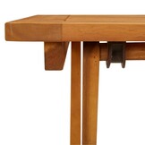 Inklapbare Tuintafel Acaciahout 60x60 cm - 34% Korting
